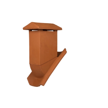 Ventilasjonshatt tegl 45 gr.